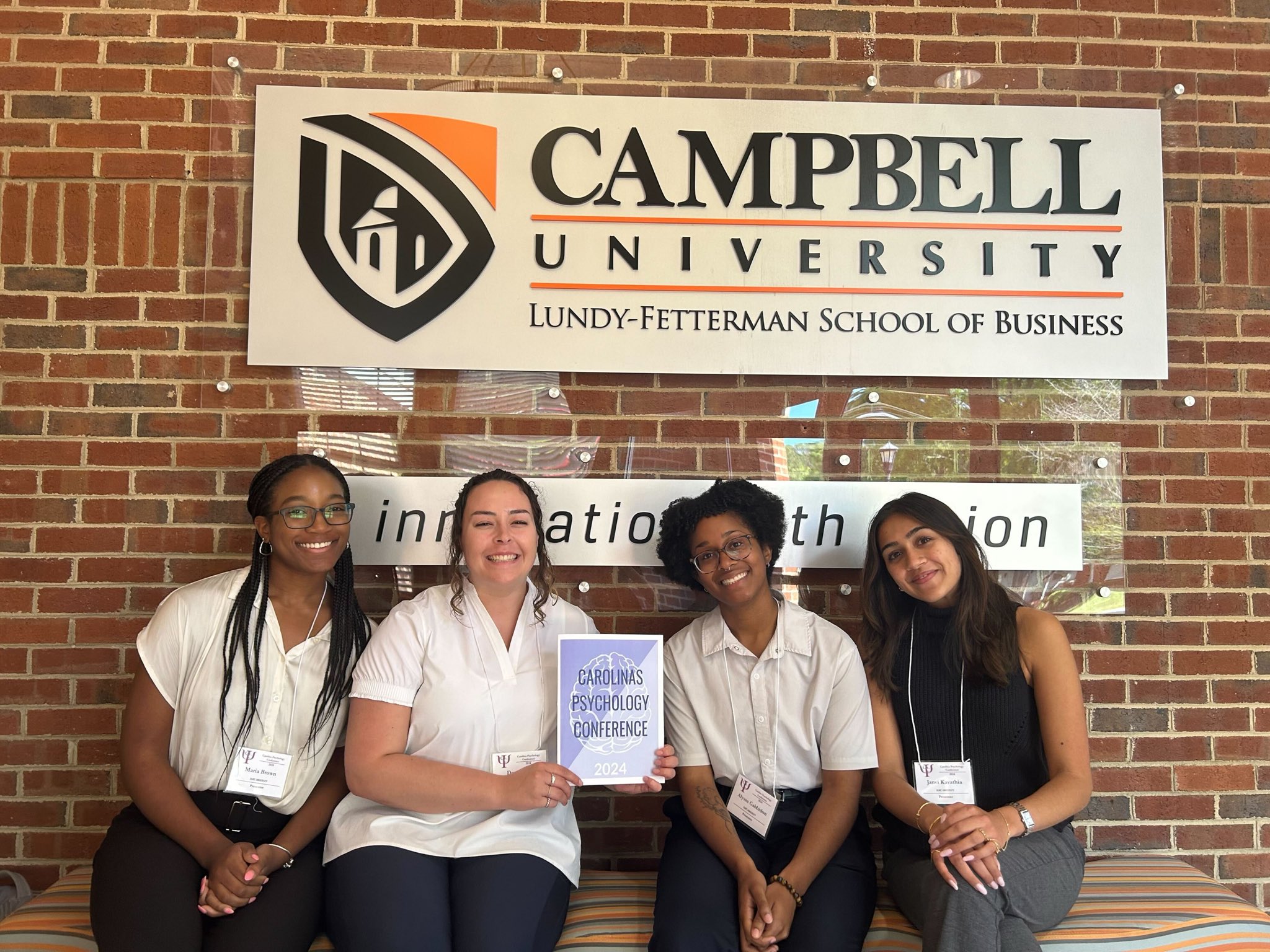 Bass Connections undergraduate researchers at the Carolinas Psychology Conference